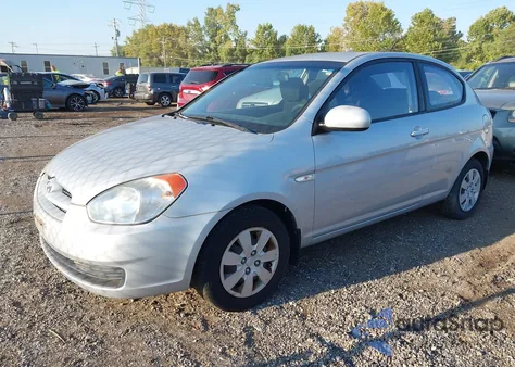 2011 Hyundai Accent Gs z USA, uszkodzony, nr VIN KMHCM3AC8BU186342